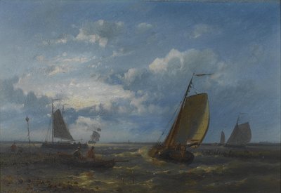 A Calm Anchorage by Abraham Hulk